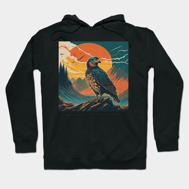 eagle Hoodie by Fuzzer